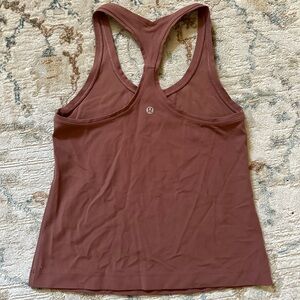 lululemon athletica Women's pink/ brown Tank Top